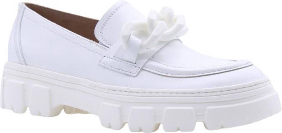 Paul Green Mocassin White Dames