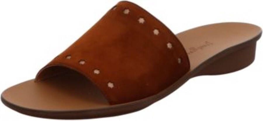 Paul Green Bruine Instap Sandalen Brown Dames