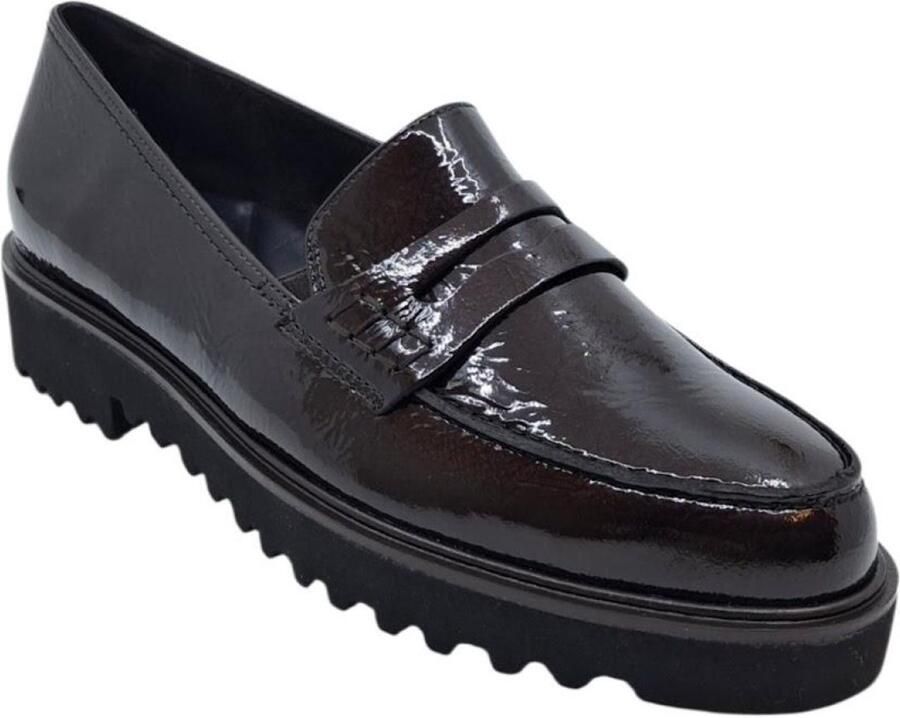 Paul Green 2694-130 Sportlack Moro Lederen dames mocassin