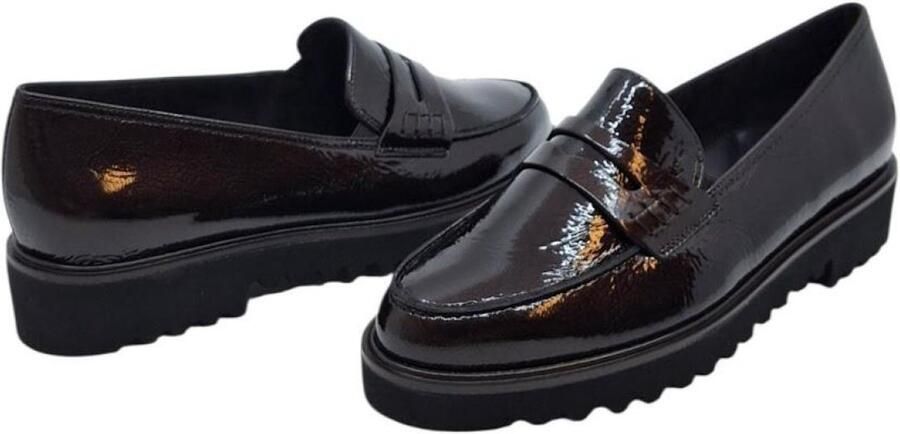 Paul Green 2694-130 Sportlack Moro Lederen dames mocassin