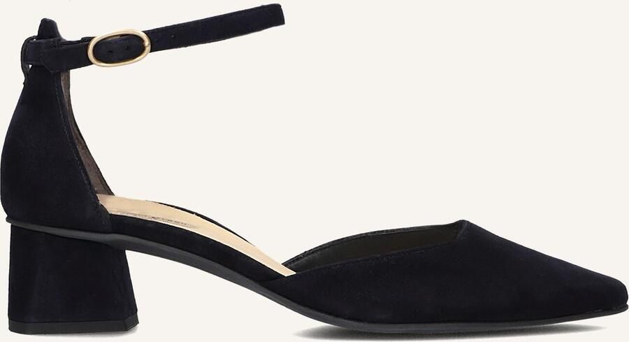 PAUL GREEN Sandalen met Hak Dames 3820 Maat: 38 5 Materiaal: Suède Kleur: Blauw - Foto 2