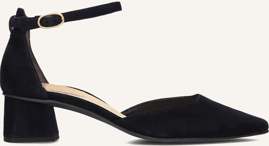PAUL GREEN Sandalen met Hak Dames 3820 Maat: 41 Materiaal: Suède Kleur: Blauw - Foto 2