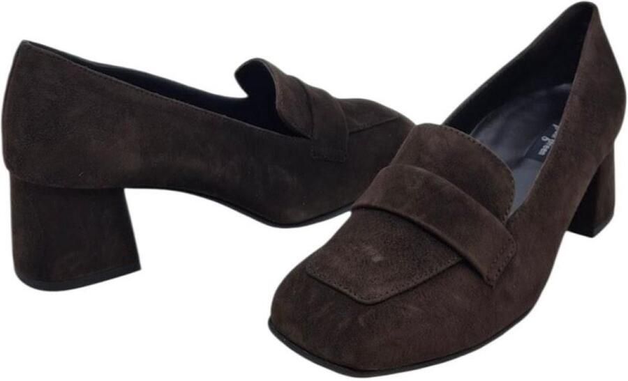 Paul Green 3928-090 Samtziege Moro Mocassin met hak