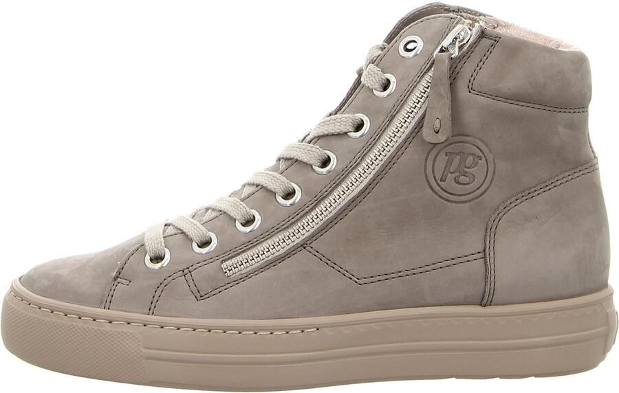Paul Green Plateausneakers lace-up boots high top sneaker with practical outer zipper