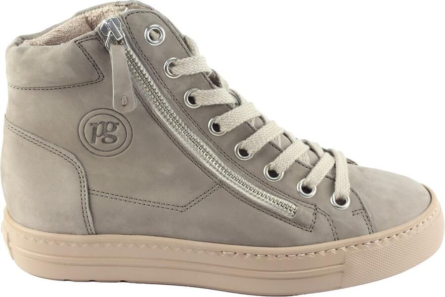 Paul Green 4024 Veterboots Vrouwen taupe
