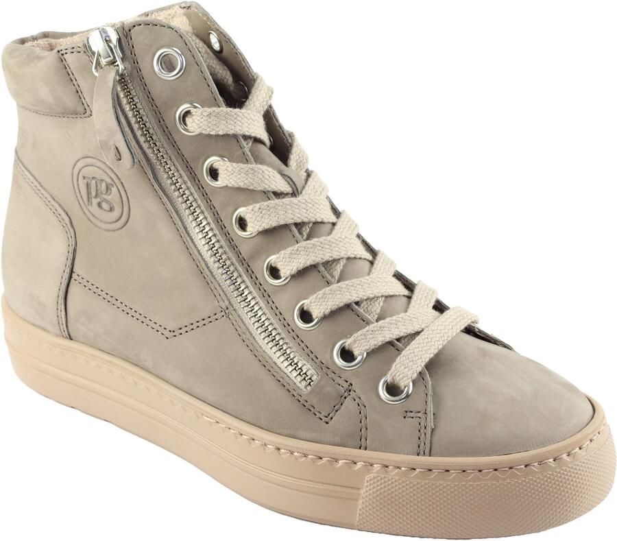 Paul Green 4024 Veterboots Vrouwen taupe