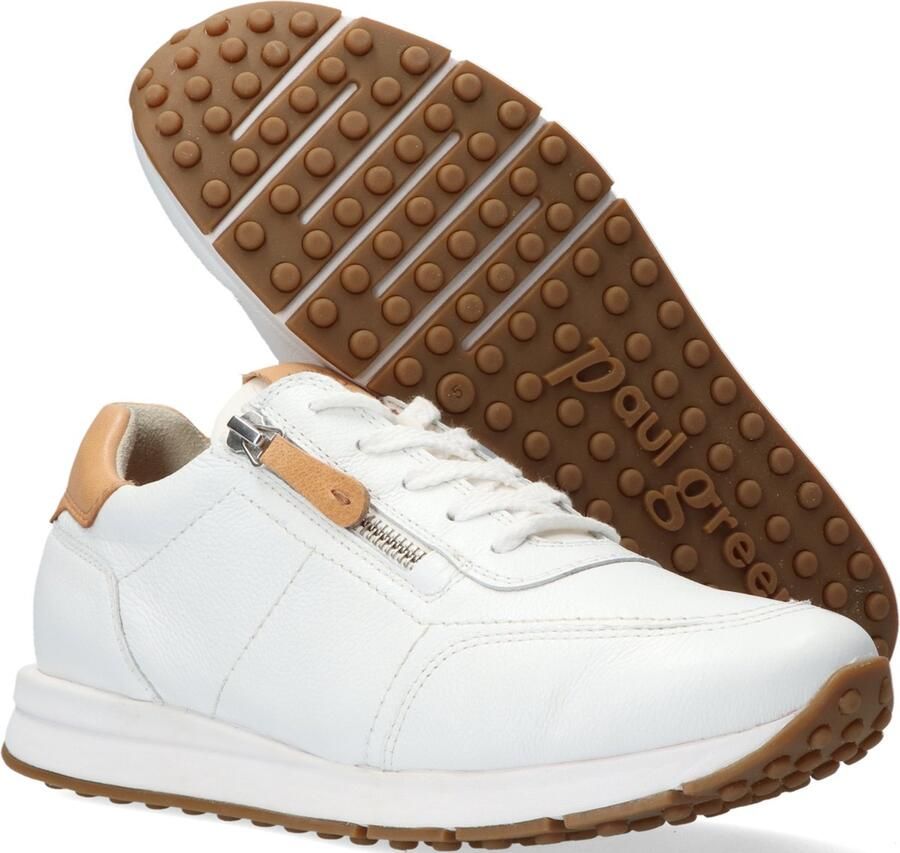 Paul Green 4085~~~~~~~~~~~~~~~~~~~~~~~~~~ Lage sneakersDames sneakers Wit beige - Foto 2