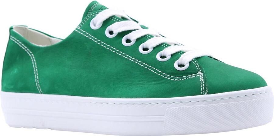 Paul Green 4704~~~~~~~~~~~~~~~~~~~~~~~~~~ Lage sneakersDames sneakers Groen - Foto 2