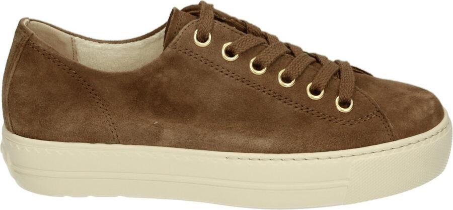 Paul Green 4790 Lage sneakersDames sneakers Bruin