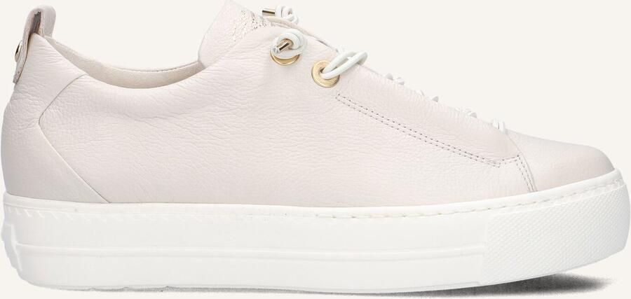 PAUL GREEN Lage Sneakers Dames 5017 Leer Wit