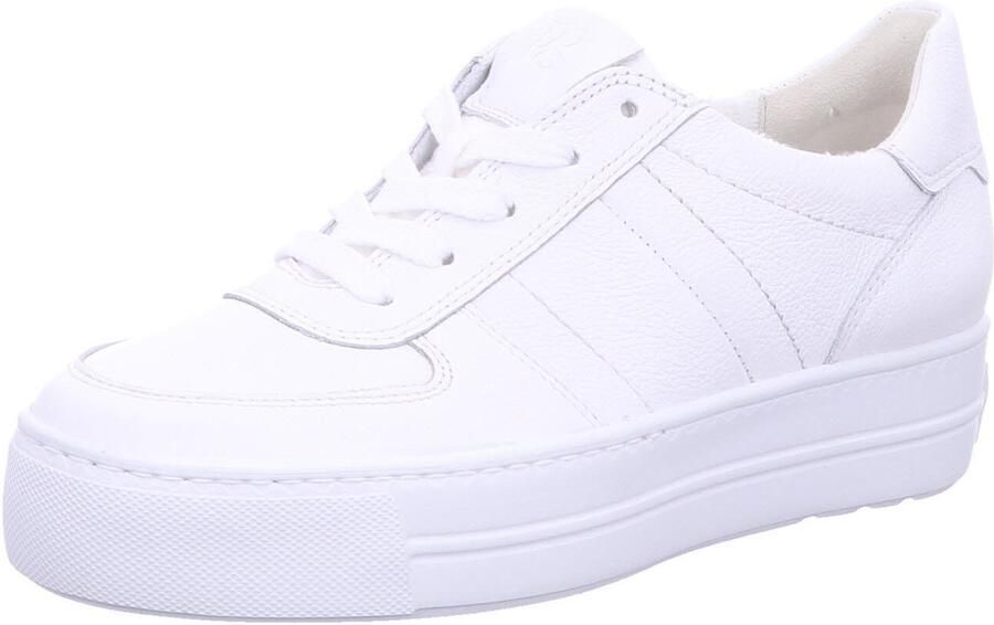 Paul Green 5230 027 dames veterschoenen wit