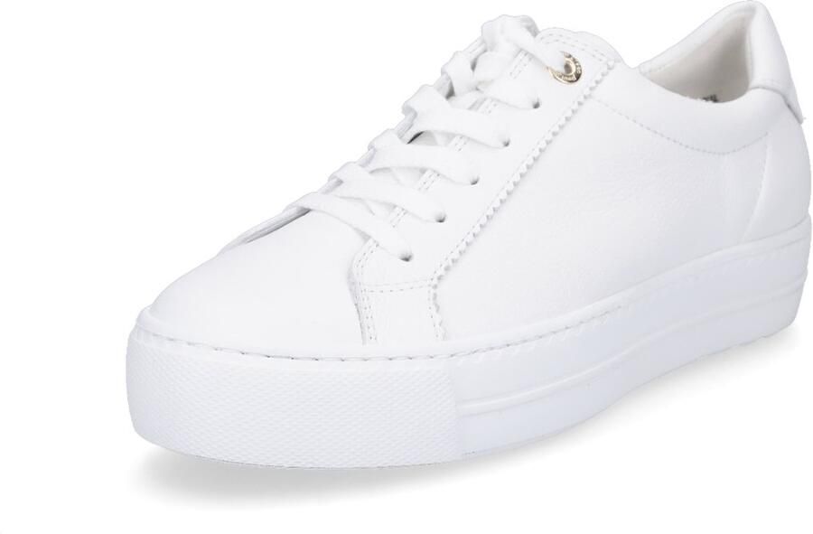 PAUL GREEN Lage Sneakers Dames 5241 Maat: 37 Materiaal: Leer Kleur: Wit - Foto 3