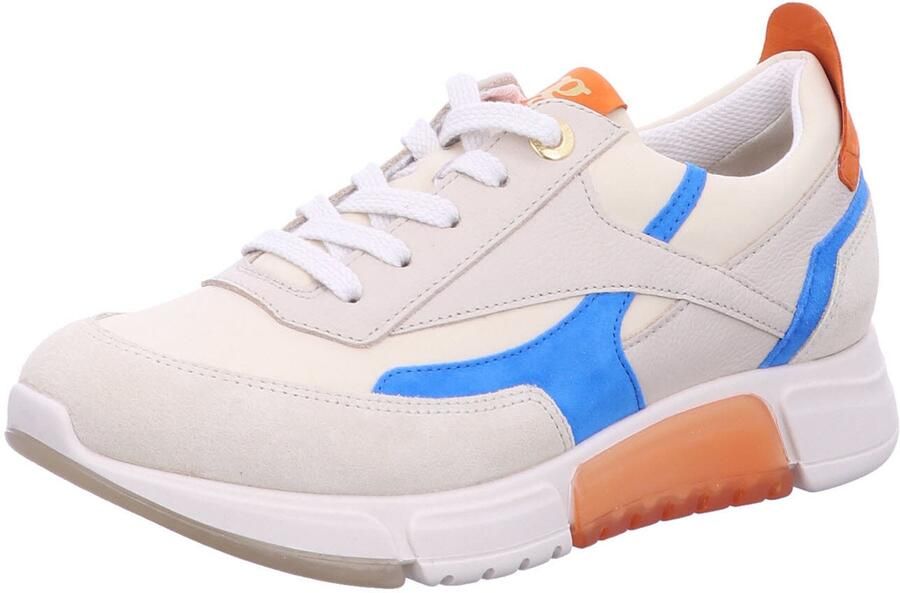 Paul Green 5335 005 dames veterschoenen beige