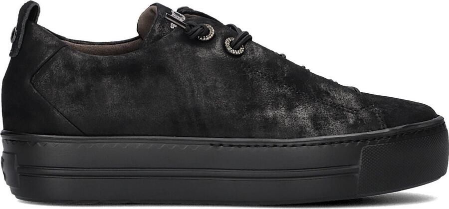 PAUL GREEN Lage Sneakers Dames 5417 42 5 Suède Zwart