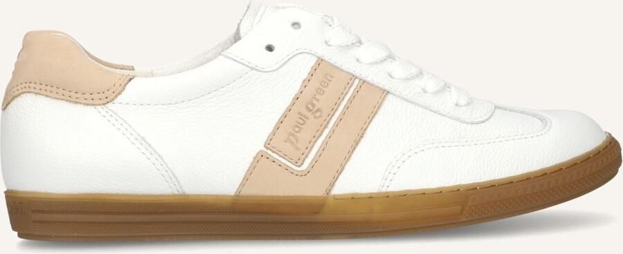 PAUL GREEN Lage Sneakers Dames 5450 Maat: 39 Materiaal: Leer Kleur: Wit - Foto 3