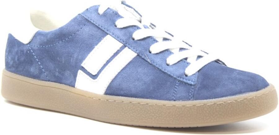 Paul Green 5464~~~~~~~~~~~~~~~~~~~~~~~~~~ Lage sneakers Dames sneakers Blauw