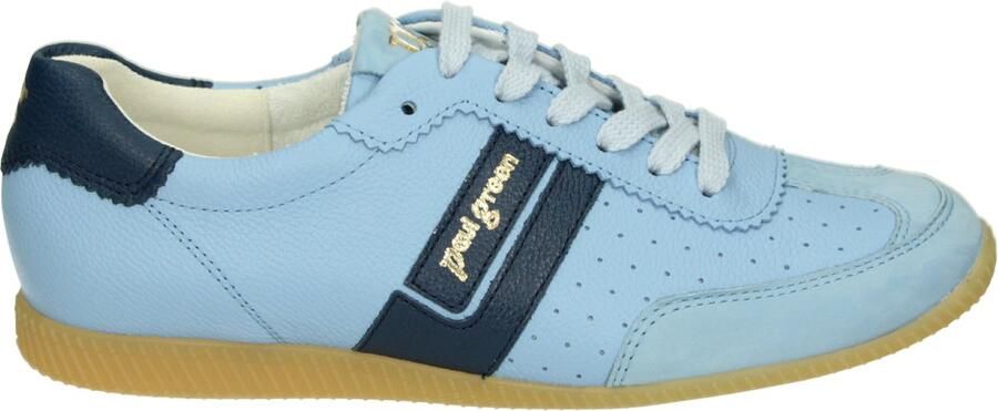 Paul Green 5490 Lage sneakersDames sneakersPopulaire damesschoenenPopulaire damesschoenen Pantoffel Blauw