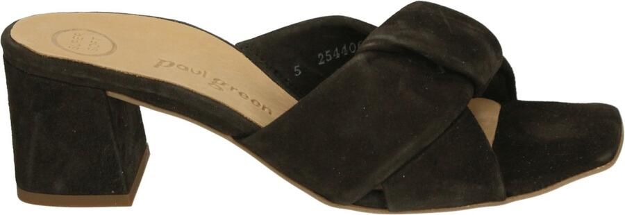 Paul Green 6127 Dames slippers Bruin