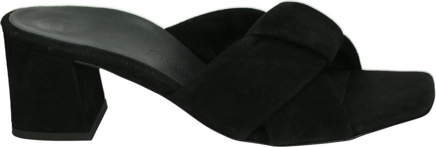 Paul Green 6127~~~~~~~~~~~~~~~~~~~~~~~~~~ Dames slippers Zwart
