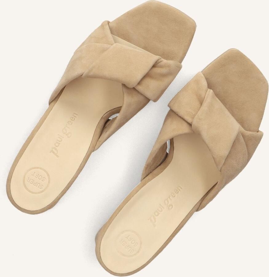 PAUL GREEN Slippers Dames 6127 Maat: 40 Materiaal: Suède Kleur: Beige - Foto 5
