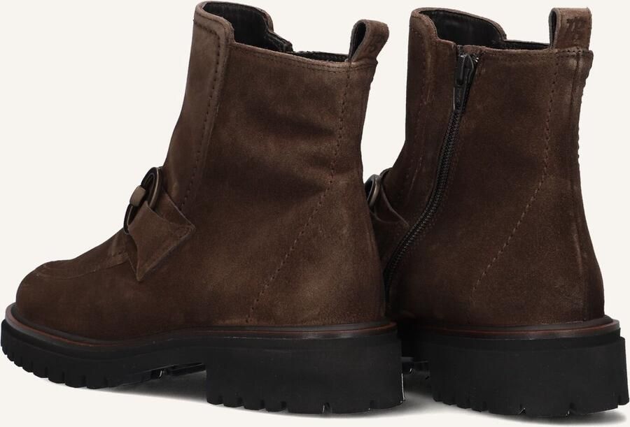 PAUL GREEN Enkelboots Dames 8024 Maat: 42 Materiaal: Suède Kleur: Taupe - Foto 2