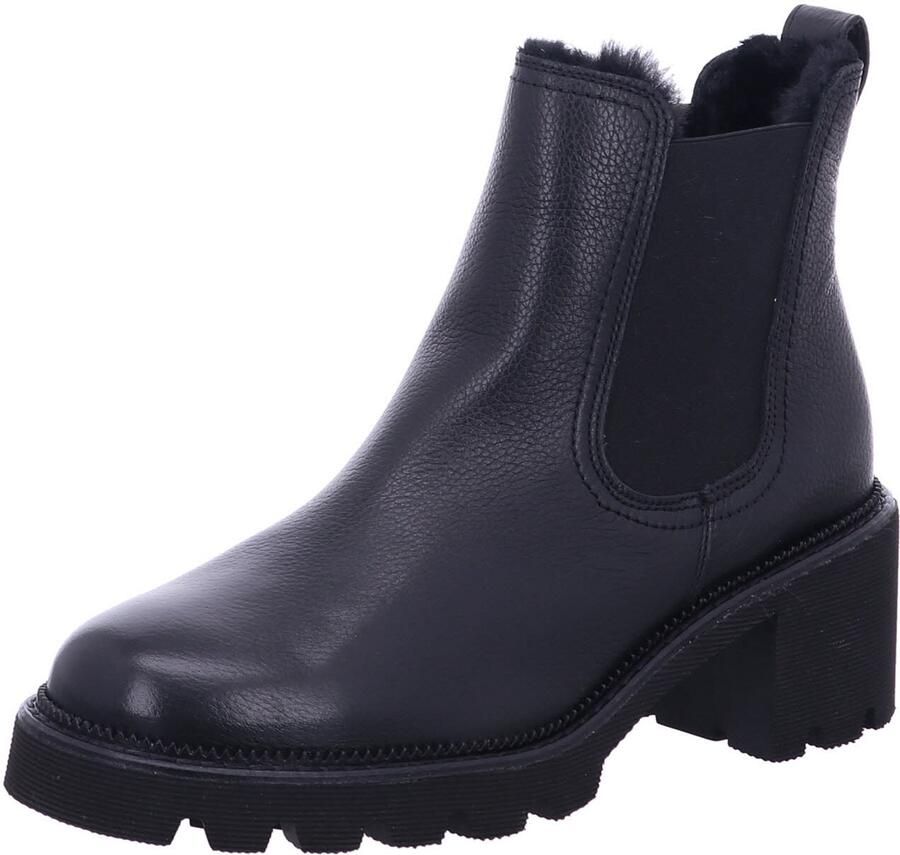 Paul Green Chelsea-boots winter ankle boots block heel with profile sole