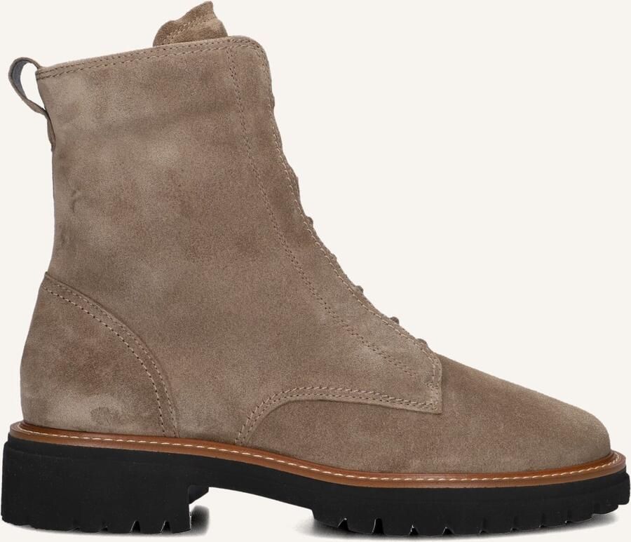 PAUL GREEN Veterboots Dames 8198 Maat: 38 Materiaal: Suède Kleur: Beige - Foto 2