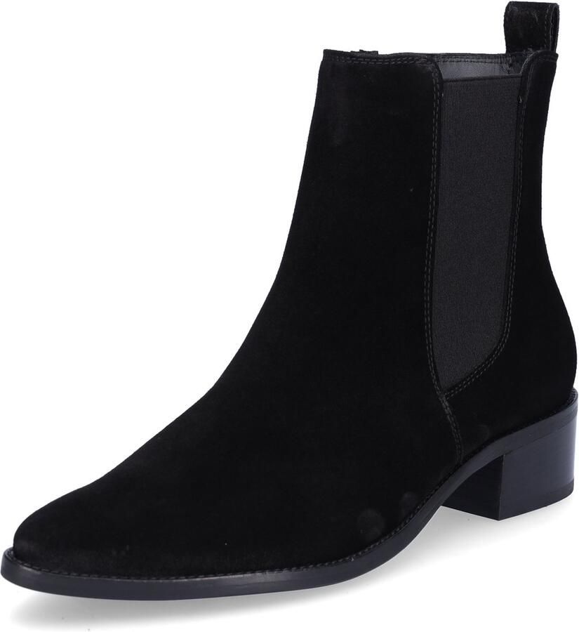 PAUL GREEN Enkellaarsjes Dames 8271 Maat: 37 Materiaal: Suède Kleur: Zwart - Foto 2