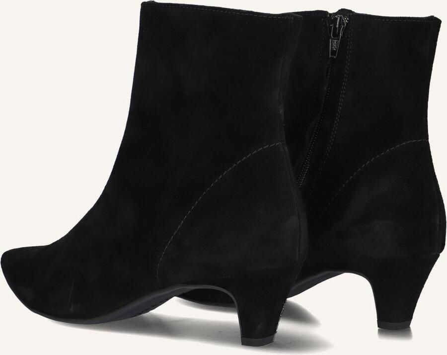 PAUL GREEN Enkellaarsjes Dames 8288 Maat: 38 Materiaal: Suède Kleur: Zwart - Foto 2