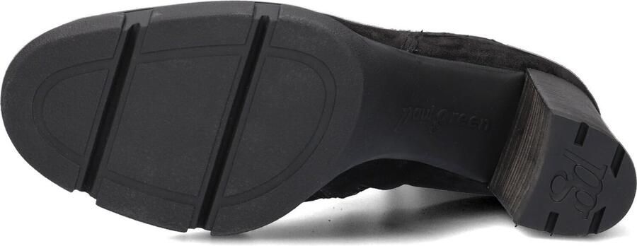 Paul Green 9033 Enkellaarsjes Enkelboots met rits Dames Zwart - Foto 3