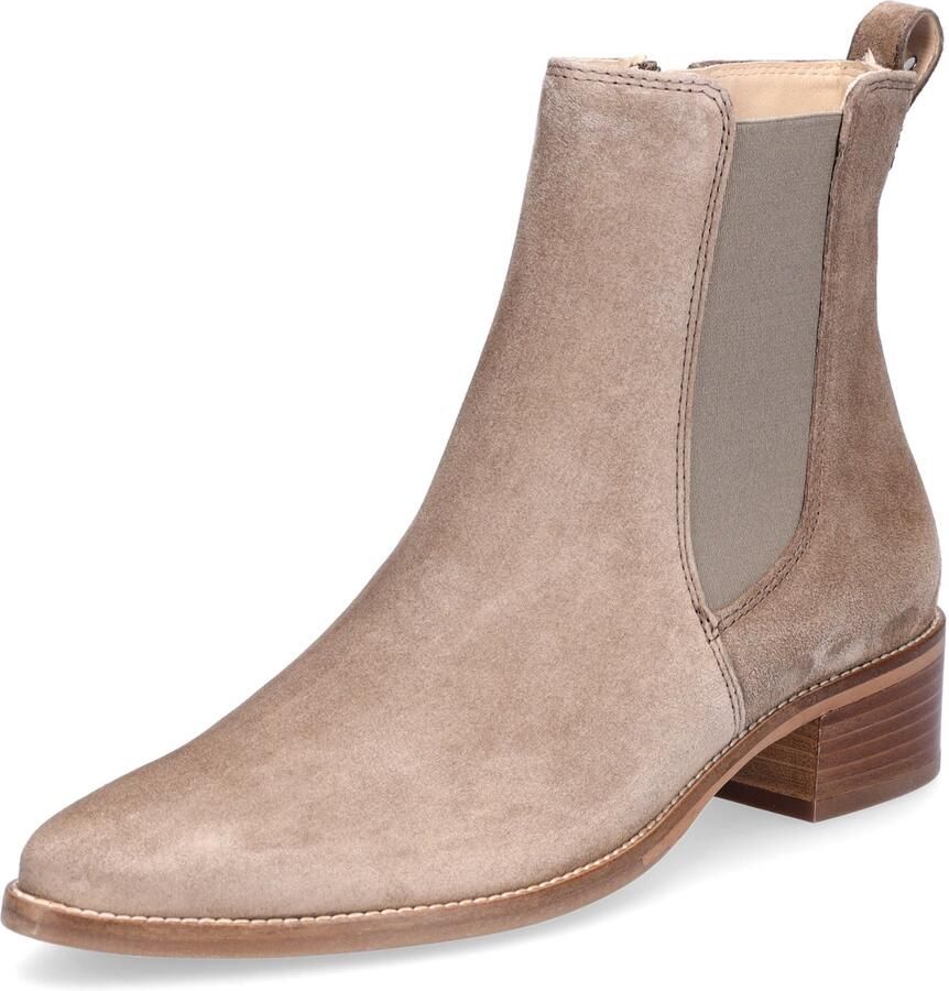 Paul Green dames Chelsea enkellaars beige