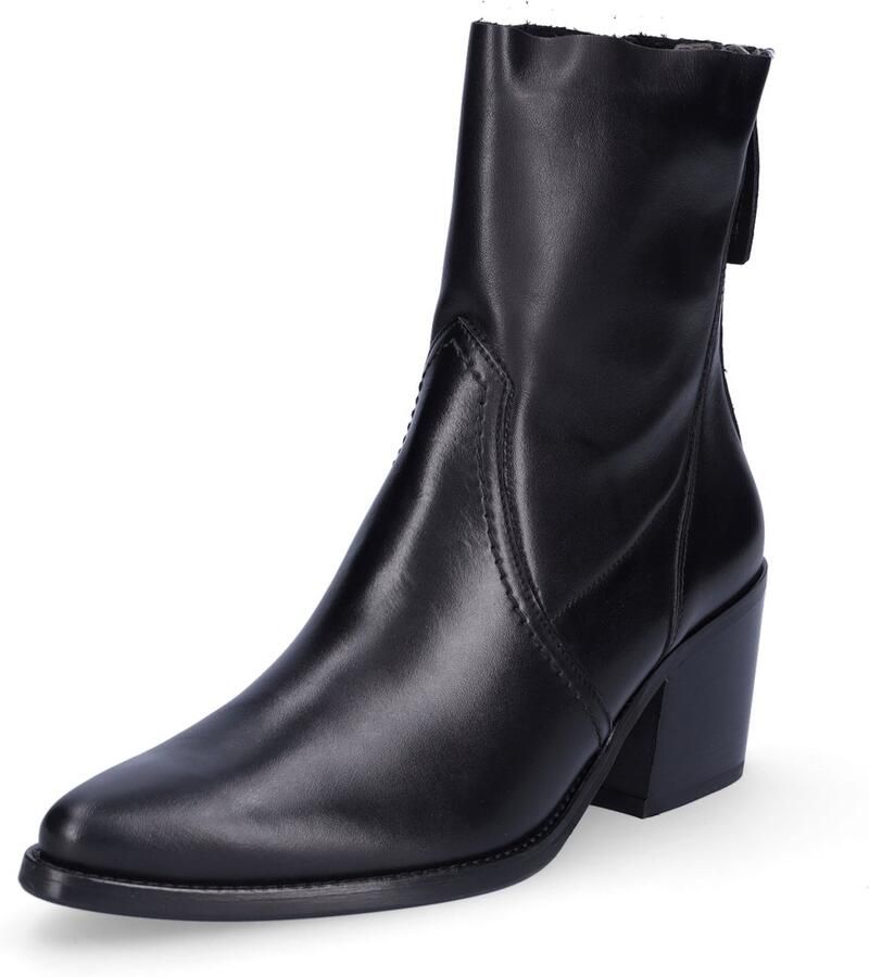 Paul Green dames enkellaars zwart