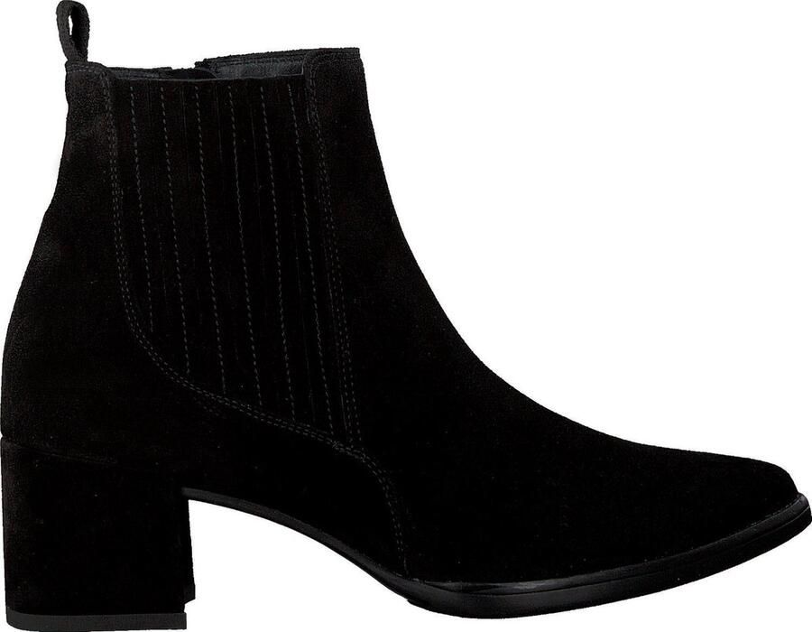 Paul Green 9811 Enkellaarsjes Enkelboots Dames Zwart