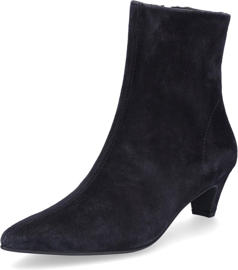 PAUL GREEN Enkellaarsjes Dames 8288 37 5 Suède Zwart