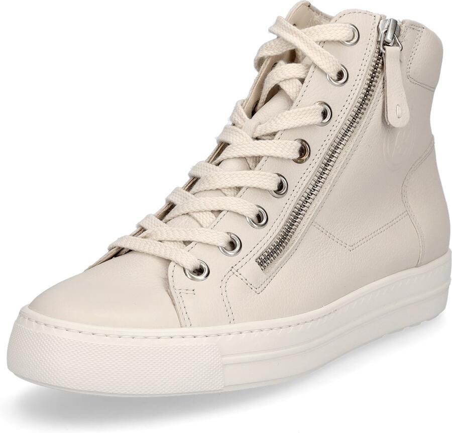 Paul Green dames hoge sneaker beige