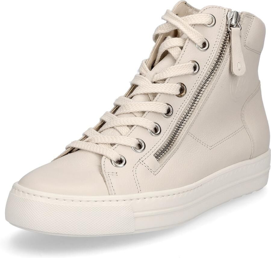 Paul Green dames hoge sneaker beige - Foto 1