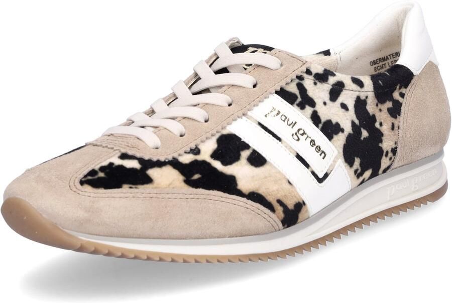 Paul Green dames sneaker beige leo