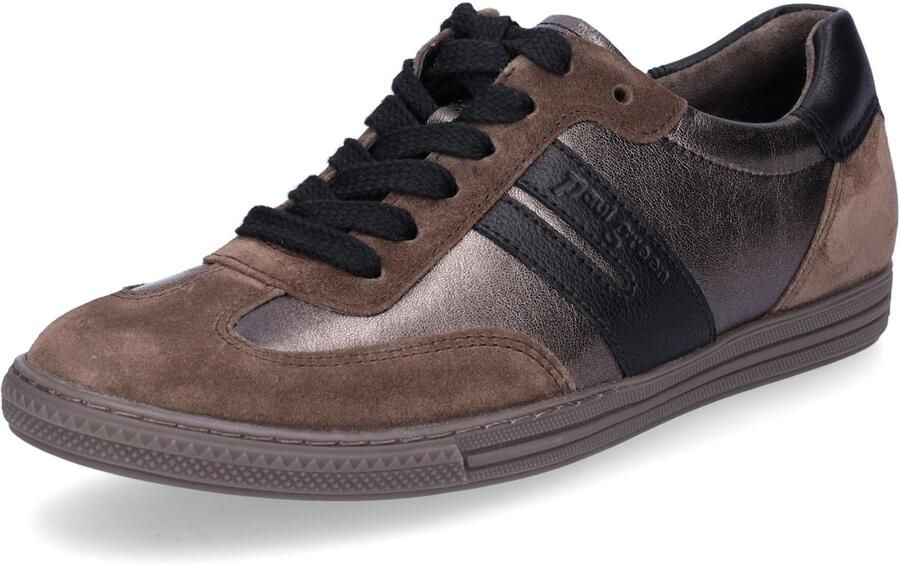 Paul Green dames sportschoenen bruin metalli