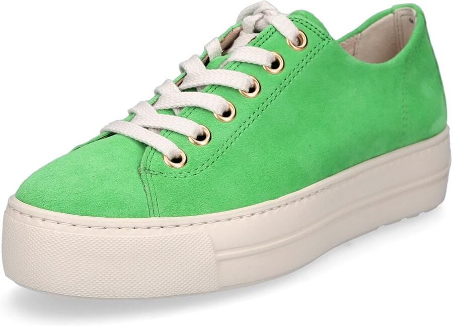 Paul Green dames sportschoenen groen