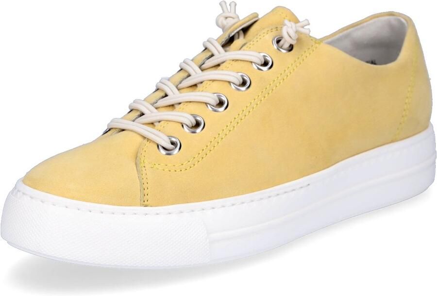 Paul Green dames sportschoenen sorbet geel