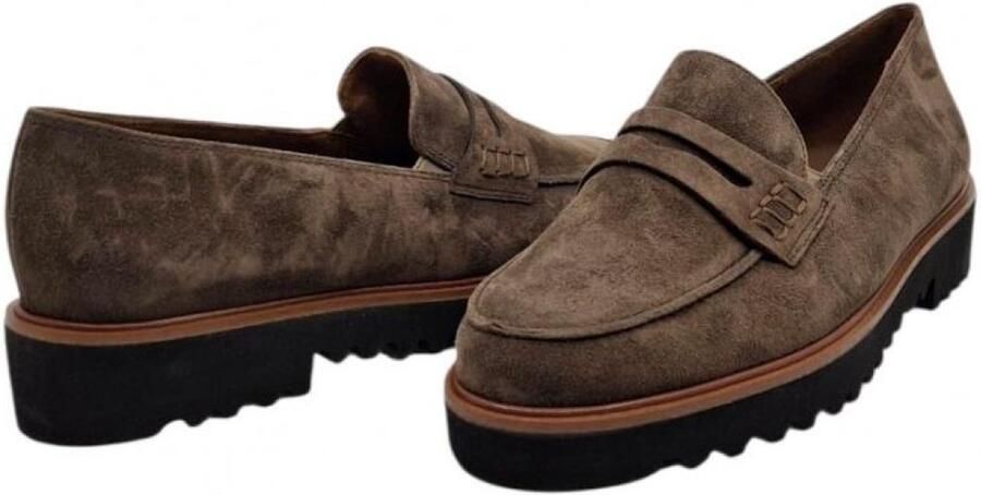 Paul Green Mocassins soft suede earth mocassin