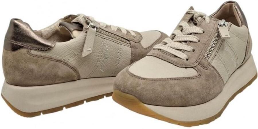 Paul Green Sneakers suede calf almond sneaker