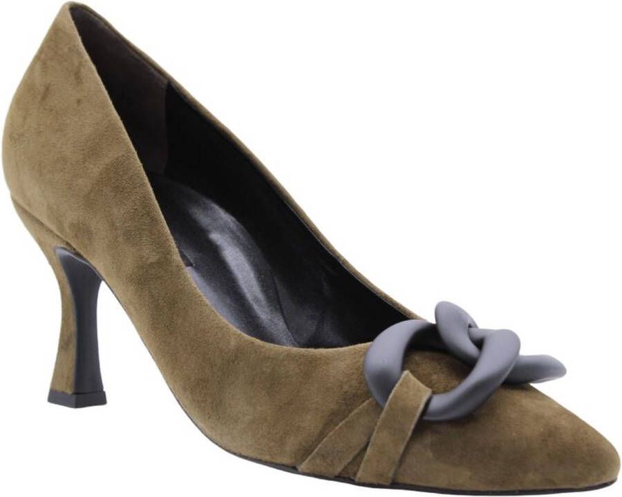 PAUL GREEN Pumps Dames 3779 Maat: 37 5 Materiaal: Suède Kleur: Groen - Foto 2