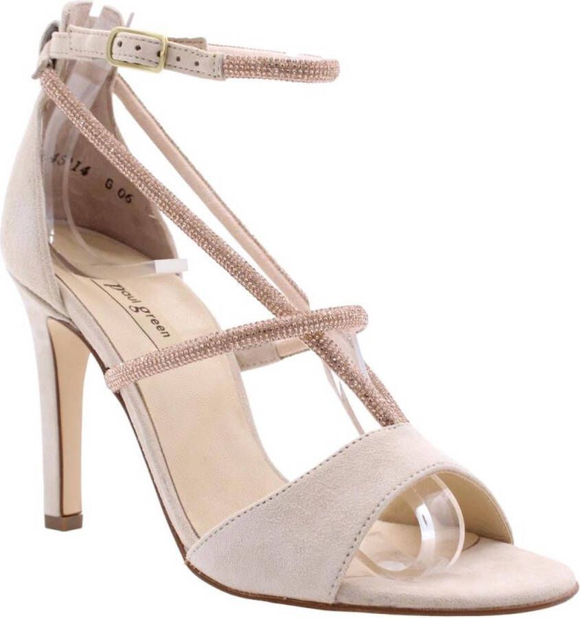 Paul Green 6059 Volwassenen Platte sandalen Wit beige - Foto 4