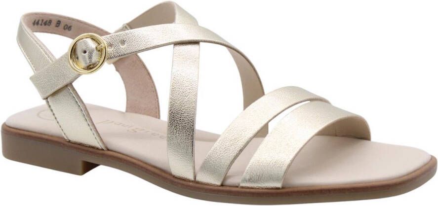 Paul green Dames sandalen goud