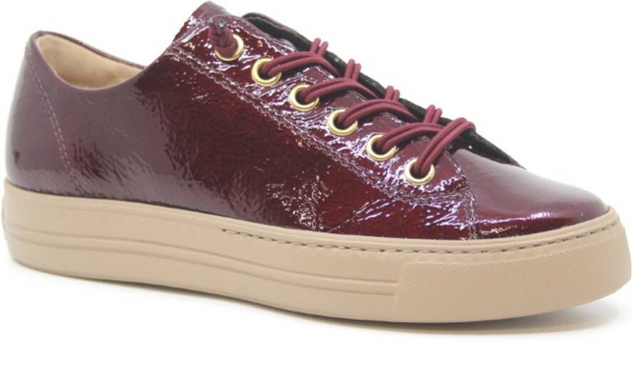 Paul Green Stijlvolle Sneaker met Poespas Details