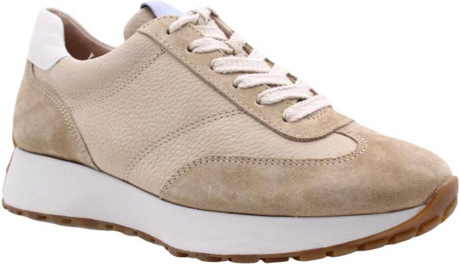 Paul Green Stijlvolle Nete Sneakers voor Vrouwen Beige Dames