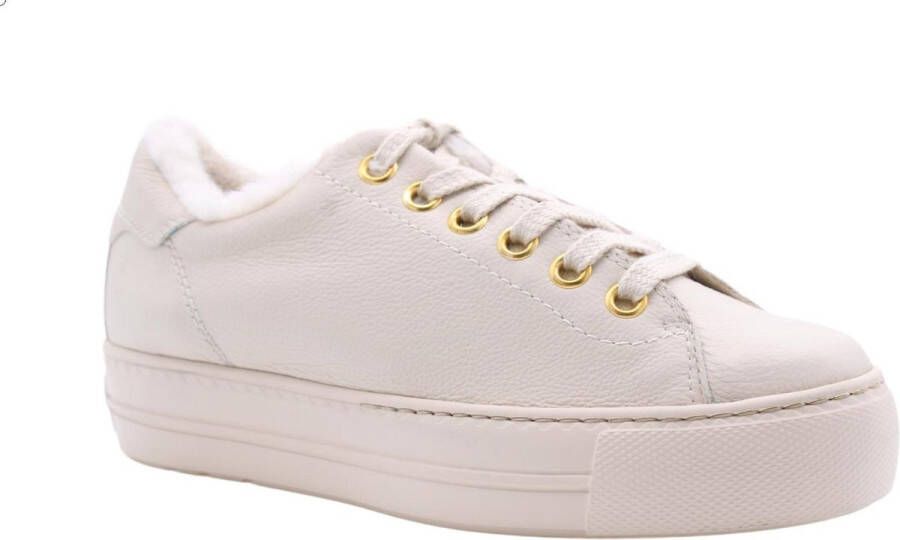 Paul Green Stijlvolle Nete Sneakers voor Vrouwen Beige Dames