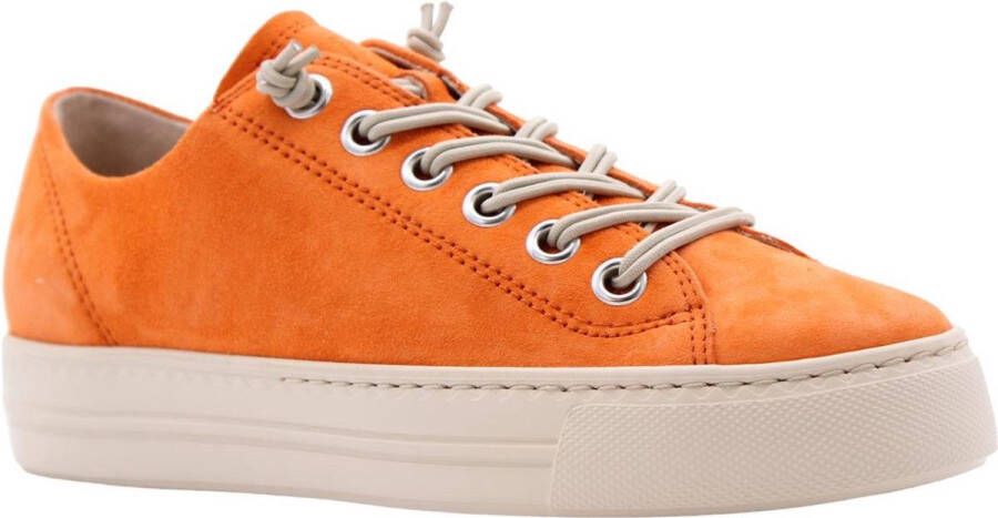 Paul Green 4081 Volwassenen Lage sneakersDames sneakers Oranje