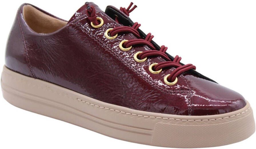 Paul Green Stijlvolle Sneaker met Poespas Details